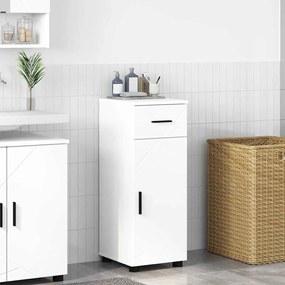 vidaXL Ντουλάπι Μπάνιου Λευκό 30 x 35 x 80 εκ Επεξεργασμένο ξύλο
