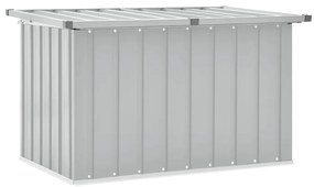 vidaXL Μπαούλο Αποθήκευσης Κήπου Γκρι 109 x 67 x 65 εκ.