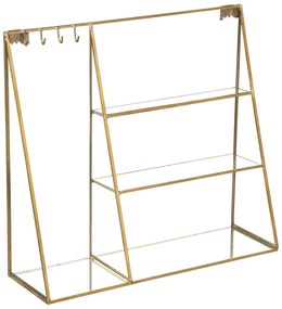 Μπιζουτιέρα - Σταντ Κοσμημάτων (30x9.5x27) A-S Mood Gold 187739