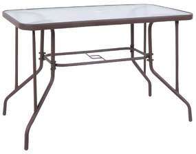 Τραπέζι Baleno Brown Ε2403 110X60X71 cm
