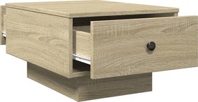 vidaXL Τραπεζάκι Σαλονιού Sonoma Δρυς 60x45x31 εκ. Επεξεργ. Ξύλο