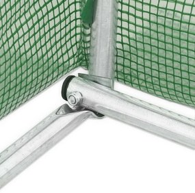 vidaXL Θερμοκήπιο 45 μ² 15x3x2 μ.