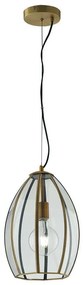 Φωτιστικό Οροφής I-Chester-M Brass Luce Ambiente Design Metal, Glass