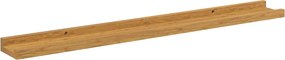 vidaXL Ράφι Τοίχου με ράφι 4 pcs Μπεζ 80 x 9 x 3 cm Επεξεργασμένο ξύλο