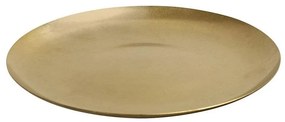 Πιάτο Ρηχό Στρογγυλό FEV215 Snow Gold SS 18/10 30x30x1,5cm Espiel Stainless Steel