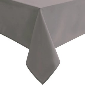 Τραπεζομάντηλο 140x140εκ. Polyester Plain Line Silver