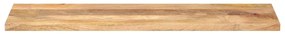 vidaXL Επιφάνεια Τραπεζιού Ορθογώνια 120x30x2,5 εκ. Μασίφ Ξύλο Μάνγκο