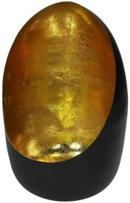Κηροπήγιο ArteLibre Μαύρο Μέταλλο 17x17x27cm