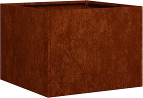 vidaXL Γλάστρα Κήπου Σκ rusty 40 x 40 x 30 cm