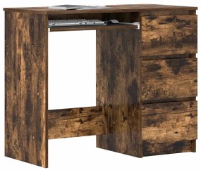 vidaXL Γραφείο Καπνιστή Δρυς 90x45x76 εκ. από Επεξεργασμένο Ξύλο