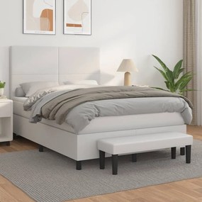 ΚΡΕΒΑΤΙ BOXSPRING ΜΕ ΣΤΡΩΜΑ ΛΕΥΚΟ 140X200ΕΚ.ΑΠΟ ΣΥΝΘΕΤΙΚΟ ΔΕΡΜΑ 3137546