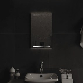 vidaXL Καθρέφτης Μπάνιου με LED 30x50 εκ.