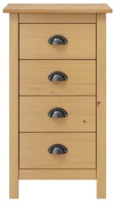 vidaXL Μπουφές Hill 46 x 35 x 80 εκ. από Μασίφ Ξύλο Πεύκου