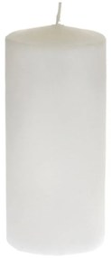 Κερί Κύλινδρος 16512 8x18cm White Paraffin