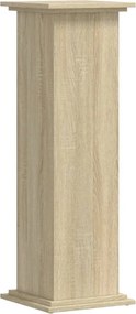vidaXL Βάσεις Φυτών Sonoma Δρυς 33x33x100εκ. Επεξεργασμένο Ξύλο