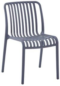 Καρέκλα CONVEE C6104.03 Πολυπροπυλενίου Γκρί 48x56x79Y εκ. 48x56x79 εκ.