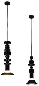 Φωτιστικό Οροφής HL-3548-1 77-3844 Gabriel Black  Homelighting Wood