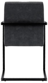 Καρέκλα Τραπεζαρίας Evita Fylliana Γκρί 55x47x85 εκ. 2αδα