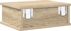vidaXL Κομοδίνο Δρύς Sonoma 40 x 31 x 15 εκ Επεξεργασμένο ξύλο