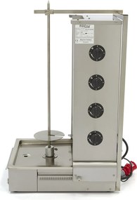 Kebab Grill - 4 Burners - 70kg Meat - Electric