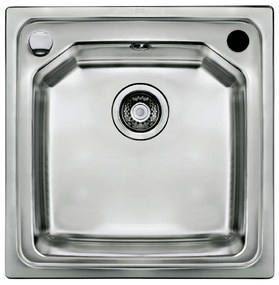 Νεροχύτης Inox TEKA 1 Γούρνα  για Ένθετη Τοποθέτηση 46.5x44cm Premium 1C 11128001