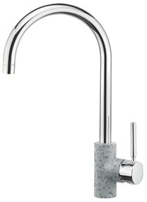 Sanitec Doppio Ψηλή Μπαταρία Κουζίνας Granite Grey