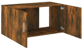 vidaXL Ντουλάπι Τοίχου Καπνιστή Δρυς 80x39x40 εκ. Επεξεργασμένο Ξύλο