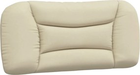 vidaXL Μαξιλάρι για Κεφαλάρι Hvar Κρεμ 90 εκ. Υφασμάτινο