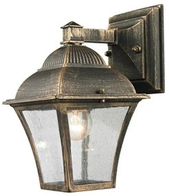 Φανάρι Απλίκα Φωτιστικό Τοίχου RH1130W IP44 Αλουμίνιο Ε27 Sunlight-RH1130W-Μπρονζέ RH1130W
