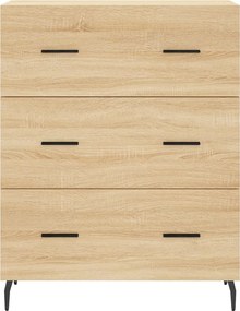 vidaXL Ντουλάπι Sonoma Δρυς 69,5 x 34 x 90 εκ. από Επεξεργασμένο Ξύλο