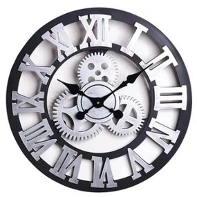 Ρολόι Τοίχου Ø60cm Vintage Iron "Γρανάζια" Etoile MB794