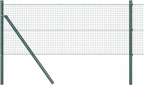 vidaXL Συρματόπλεγμα Σταθερού Εδάφους 50 x 0,5 μ Πράσινο Δίχτυ