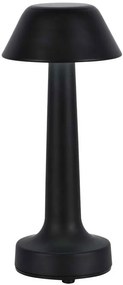 V-TAC Επιτραπέζιο Φωτιστικό LED 1W 40lm 180° IP20 CCT 3σε1 Επαναφορτιζόμενο Touch Dimmable Μαύρο Σώμα 10568