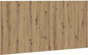 vidaXL Κεφαλάρι κρεβατιού Δρυς τεχνίτης 160x1,5x80 cm