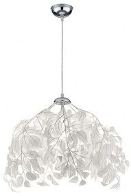 Φωτιστικό Οροφής Leavy R10461901 1xE27 28W Φ38 150cm Chrome RL Lighting Metal, Plastic