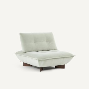 Πολυθρόνα σύνθεσης από βελούδο stonewashed, KAORI