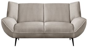 Καναπές Διθέσιος EMERALD Μπεζ Ύφασμα 172x88x82cm