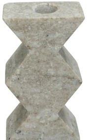Κηροπήγιο ArteLibre Μπεζ Μάρμαρο 8x4x15.5cm