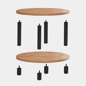 Coffee Table Roby - Black Black
Atlantic Pine