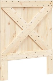 vidaXL Κεφαλάρι 80 x 104 εκ. από Μασίφ Ξύλο Πεύκου