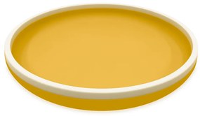 Πιάτο Σιλικόνης (Φ18) Smikkels Κίτρινο 63-30059