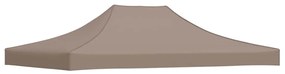 vidaXL Κάλυμμα Τέντας Εκδηλώσεων Taupe 4 x 3 μ. 270 γρ/μ²