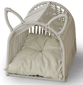 Κρεβάτι Κατοικίδιου Lono 379VLV3317 36x44x44cm Cream Hanah Home