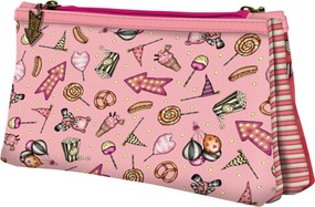 Διπλή Κασετίνα Gorjuss Carousel Salmon (21.5 x 11,5 x 5 cm)