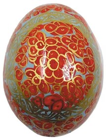 Διακοσμητικό Αυγό Χειροποίητο Ξύλινο Γαλάζιο Royal Art 7εκ. POW7/01