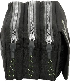 Τριπλή Κασετίνα Batman Game over Μαύρο 21,5 x 10 x 8 cm