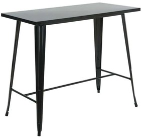 Τραπέζι Μπαρ Relix Ε5212,1 120x60x102cm Black Metal