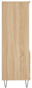 vidaXL Ντουλάπι Sonoma Δρυς 40x36x110 εκ. από Επεξεργασμένο Ξύλο