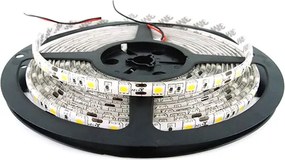 LED ταινία 5m 7,2W 24VDC μπλέ φως IP65 στεγανή εύκαμπτη αυτοκόλλητη