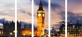 Εικόνα 5 μερών χωρίς Big Ben στο Λονδίνο - 200x100